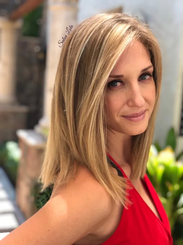 Marilo with long balayage waves